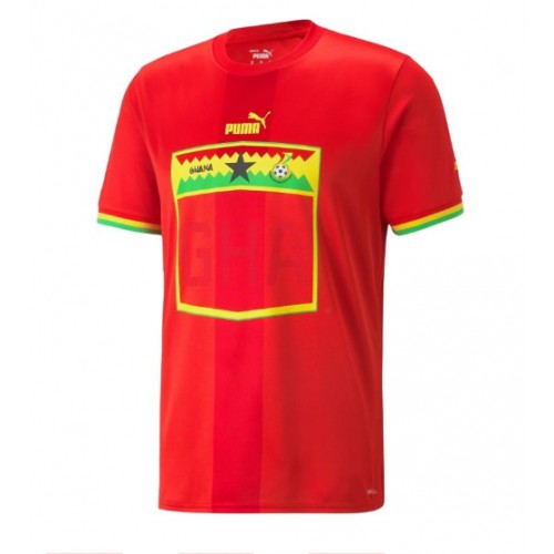 Lacne Muži Futbalové dres Ghana MS 2022 Krátky Rukáv - Preč